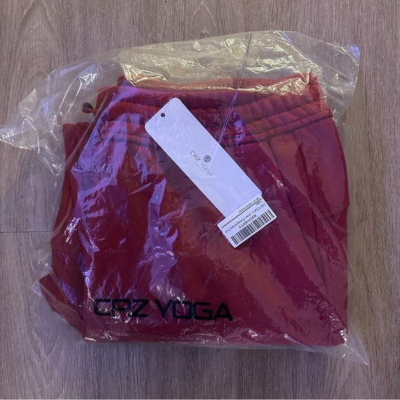 CRZ YOGA Cotton Fleece Lined Sweatpant Straight Leg - Picture 4 of 4